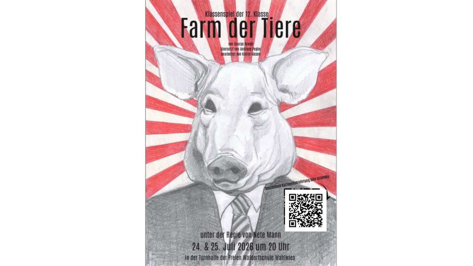Klassenspiel „Farm der Tiere“